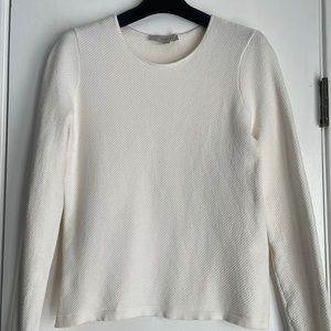 Loft Ivory Crewneck Sweater XS